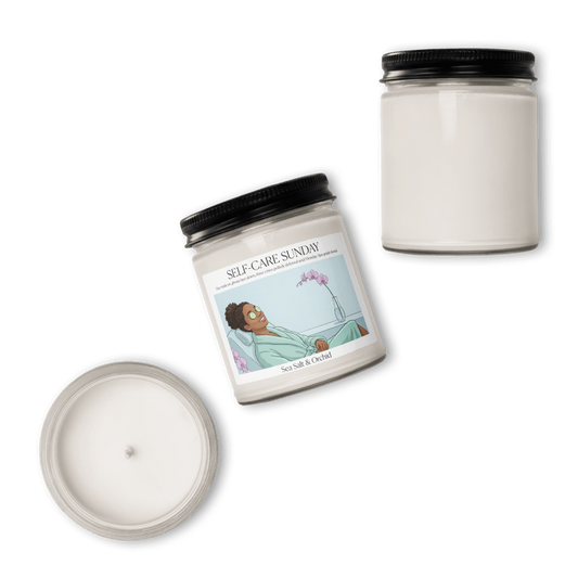 Self-Care Sunday Scented Soy Candle