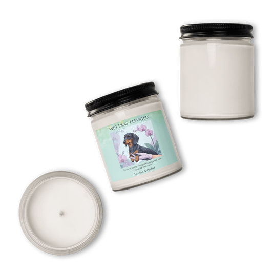 Wet Dog, Elevated Scented Soy Candle