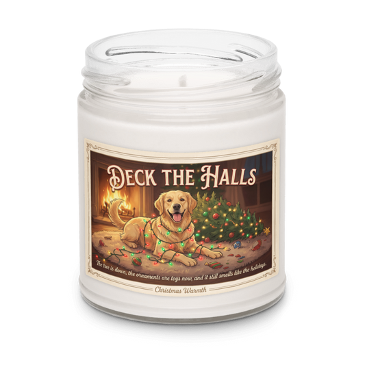 Deck the Halls Scented Soy Candle