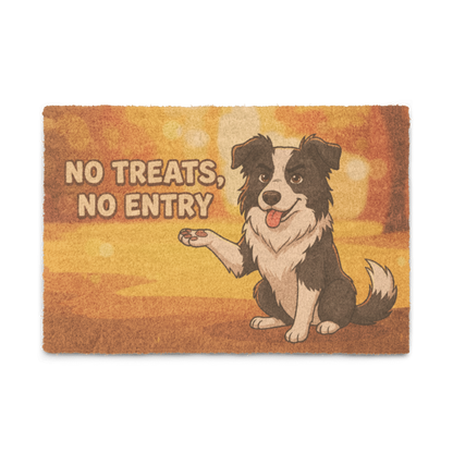 No Treats, No Entry Doormat