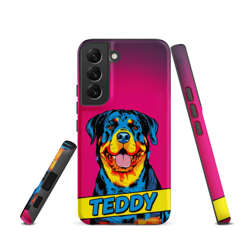 Pop Art Pet Portrait Case for Samsung Galaxy S22