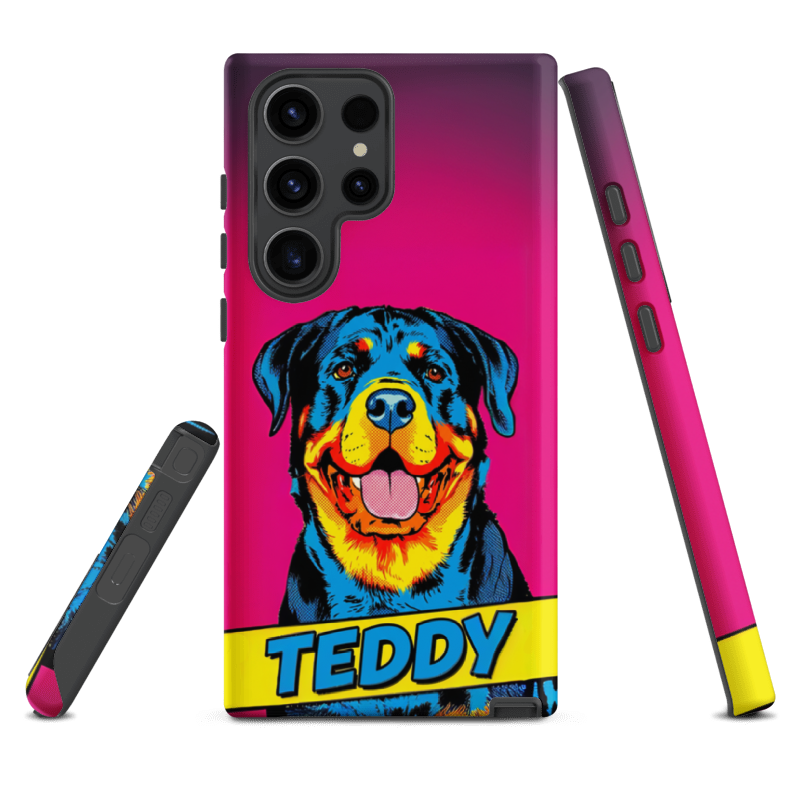 Pop Art Pet Portrait Case for Samsung Galaxy S23 Ultra
