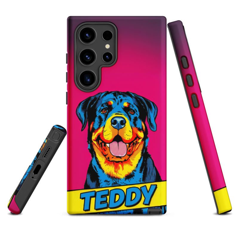 Pop Art Pet Portrait Case for Samsung Galaxy S24 Ultra