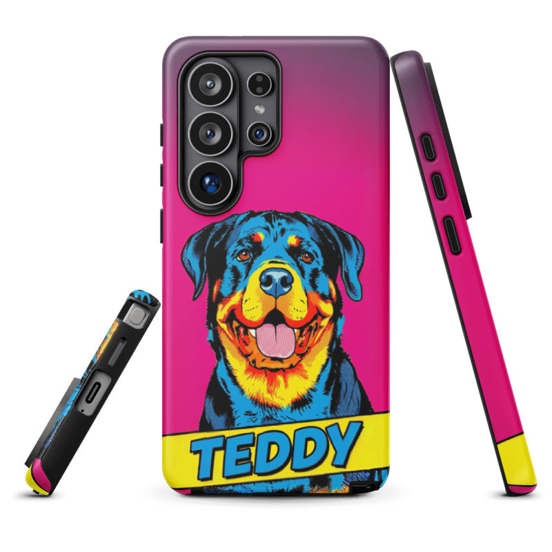 Pop Art Pet Portrait Case for Samsung Galaxy S26 Ultra