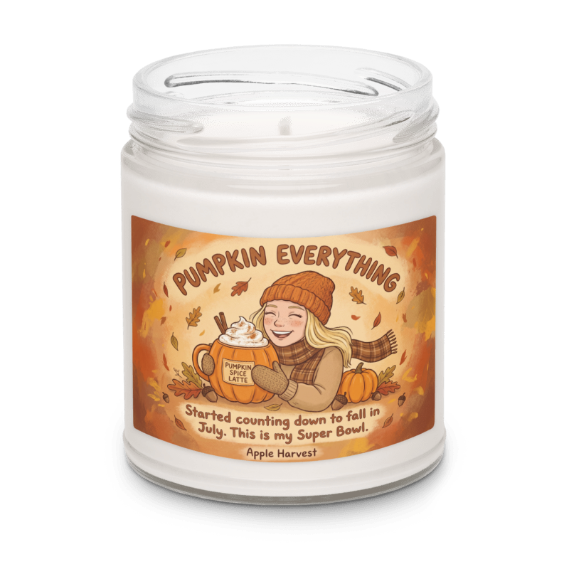 Pumpkin Everything Scented Soy Candle