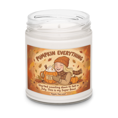 Pumpkin Everything Scented Soy Candle