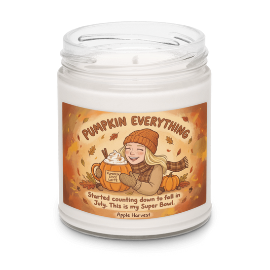 Pumpkin Everything Scented Soy Candle