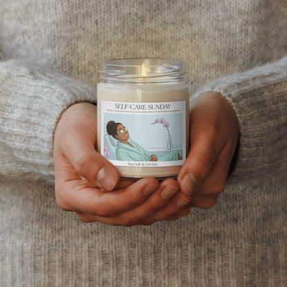 Self-Care Sunday Scented Soy Candle