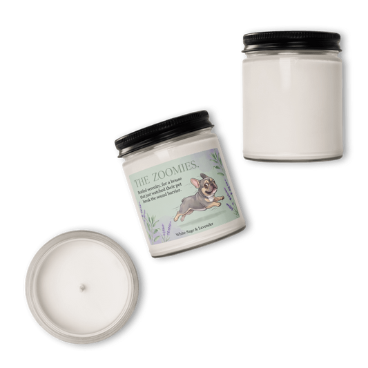 The Zoomies Scented Soy Candle