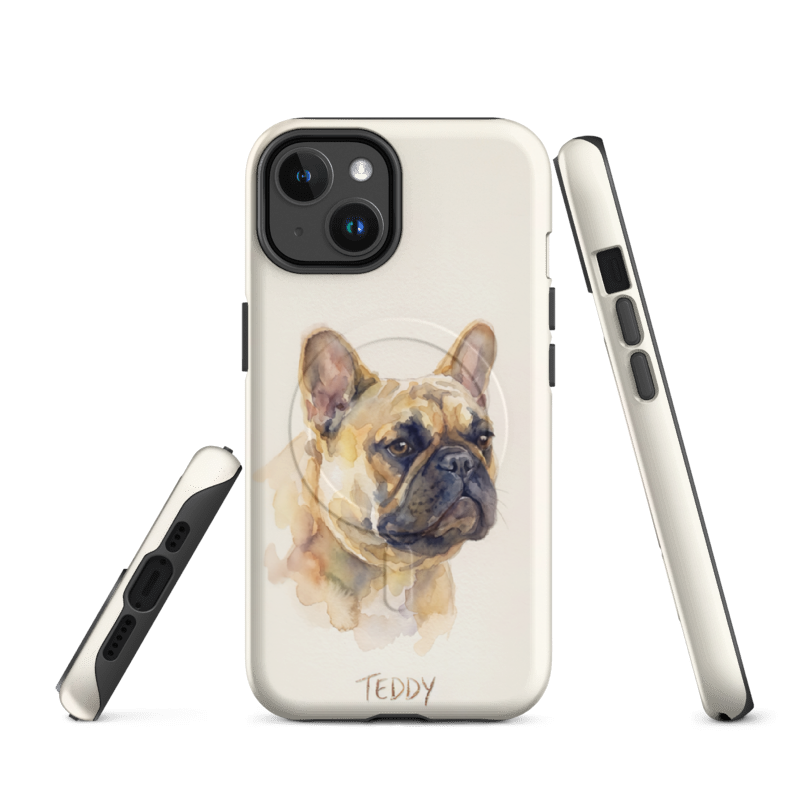 Watercolor Pet Portrait Case for iPhone 14