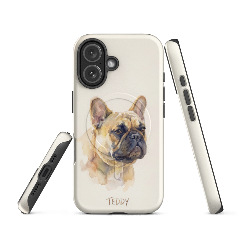 Watercolor Pet Portrait Case for iPhone 16