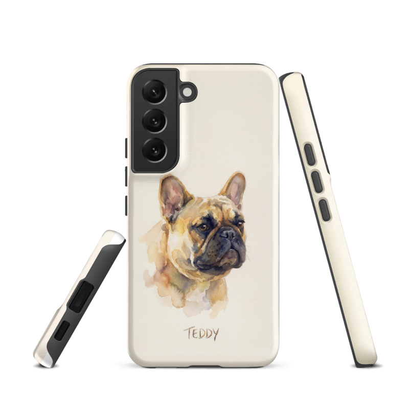 Watercolor Pet Portrait Case for Samsung Galaxy S22