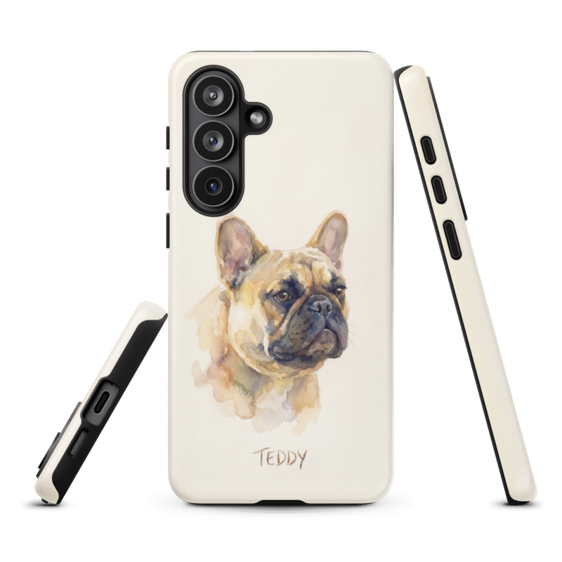 Watercolor Pet Portrait Case for Samsung Galaxy S26 Plus