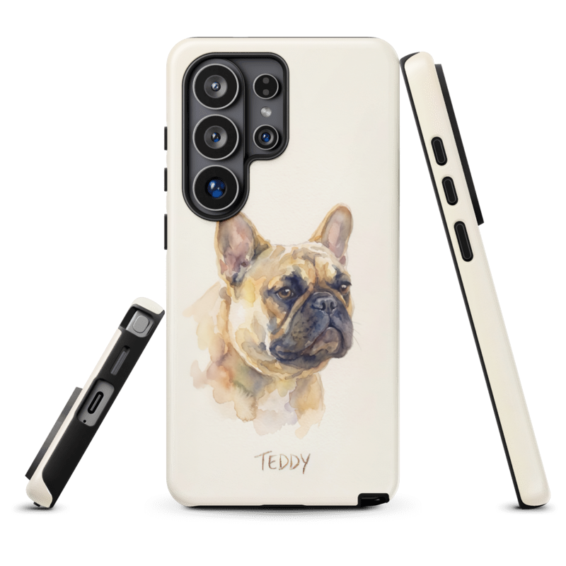 Watercolor Pet Portrait Case for Samsung Galaxy S26 Ultra
