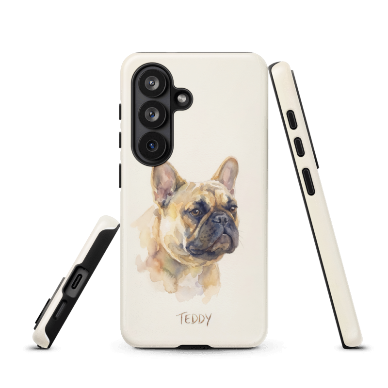 Watercolor Pet Portrait Case for Samsung Galaxy S26