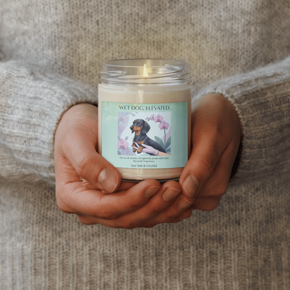 Wet Dog, Elevated Scented Soy Candle