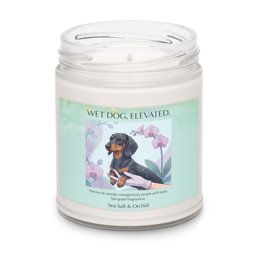 Wet Dog, Elevated Scented Soy Candle