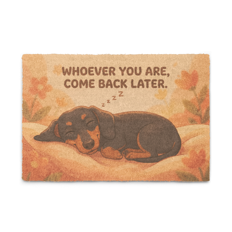 Whoever You Are, Come Back Later Doormat